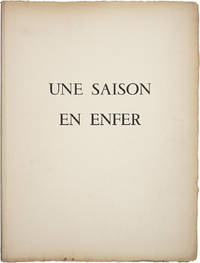 UNE SAISON EN ENFER [EAUX-FORTES ORIGINALES DE ANDRÉ MASSON]