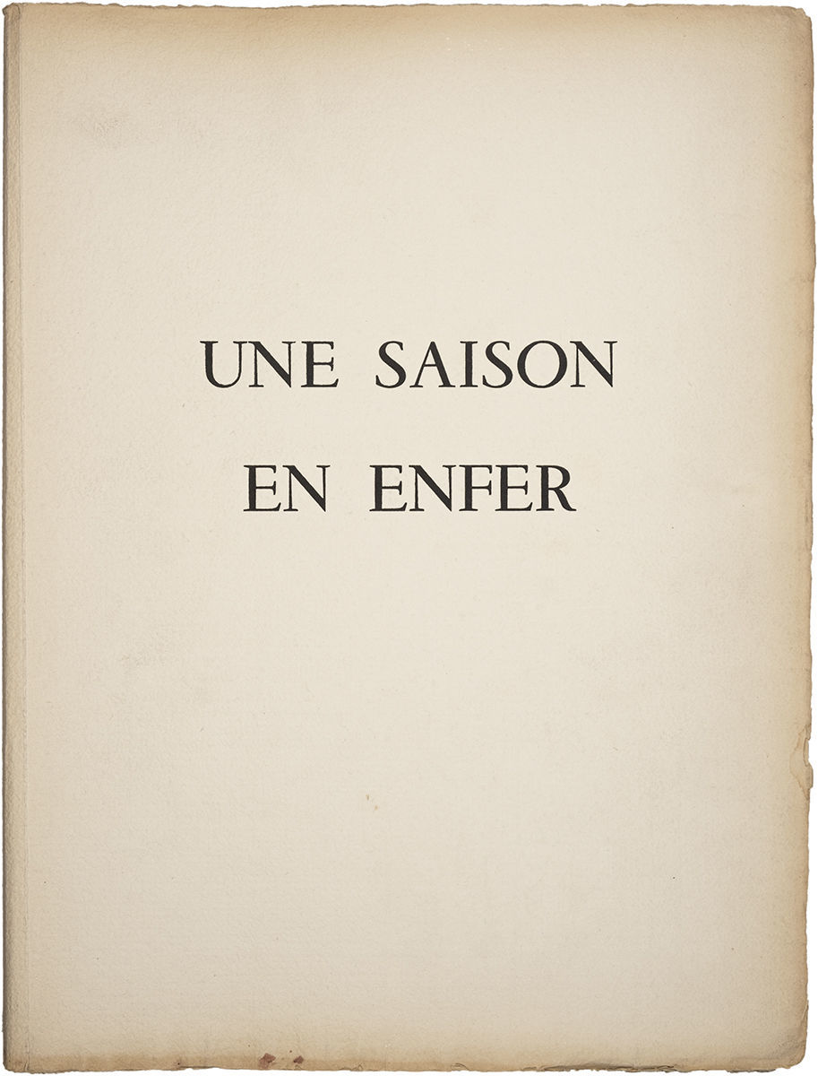 UNE SAISON EN ENFER [EAUX-FORTES ORIGINALES DE AND