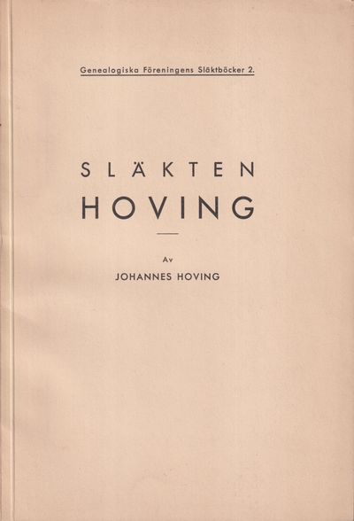Släkten Hoving.