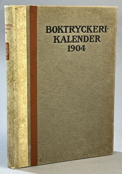 Boktryckeri-kalender 1904. Under medverkan af…