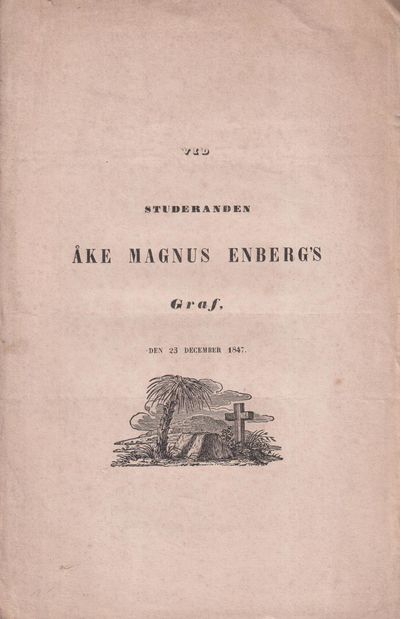 Vid studeranden Åke Magnus Enberg’s graf. Den 23…