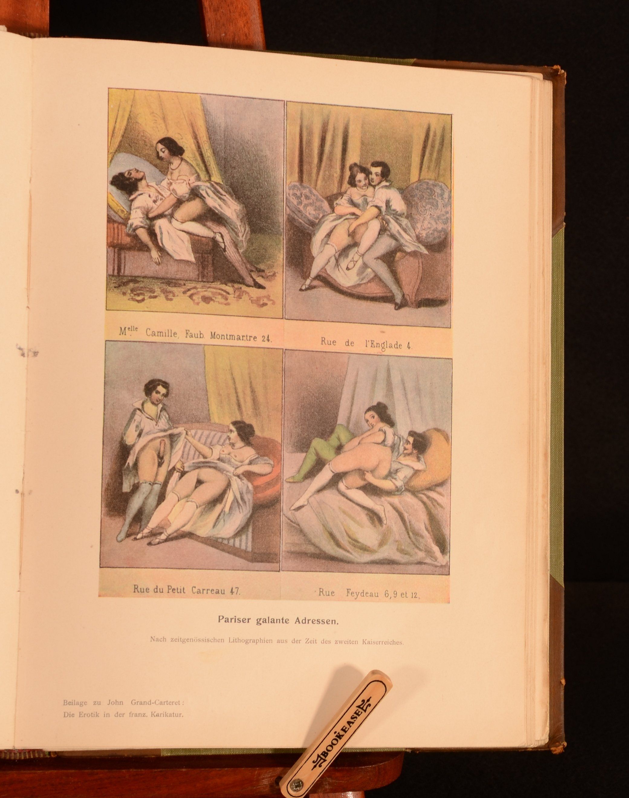 Die Erotik in Der Franzosischen Karikatur by John Grand-Carteret; Cary Von  Karwath; Adolf Neumann - Hardcover - 1909 - from Rooke Books (SKU: 623P41)