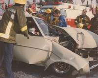 Collection of 1970s Photographs of the Los Angeles Fire Department, Including Early EMS