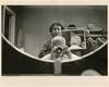 View Image 1 of 2 for Andre Kertesz: Self portrait #2: Barber Shop Mirror (Original double weight photograph) Inventory #135261