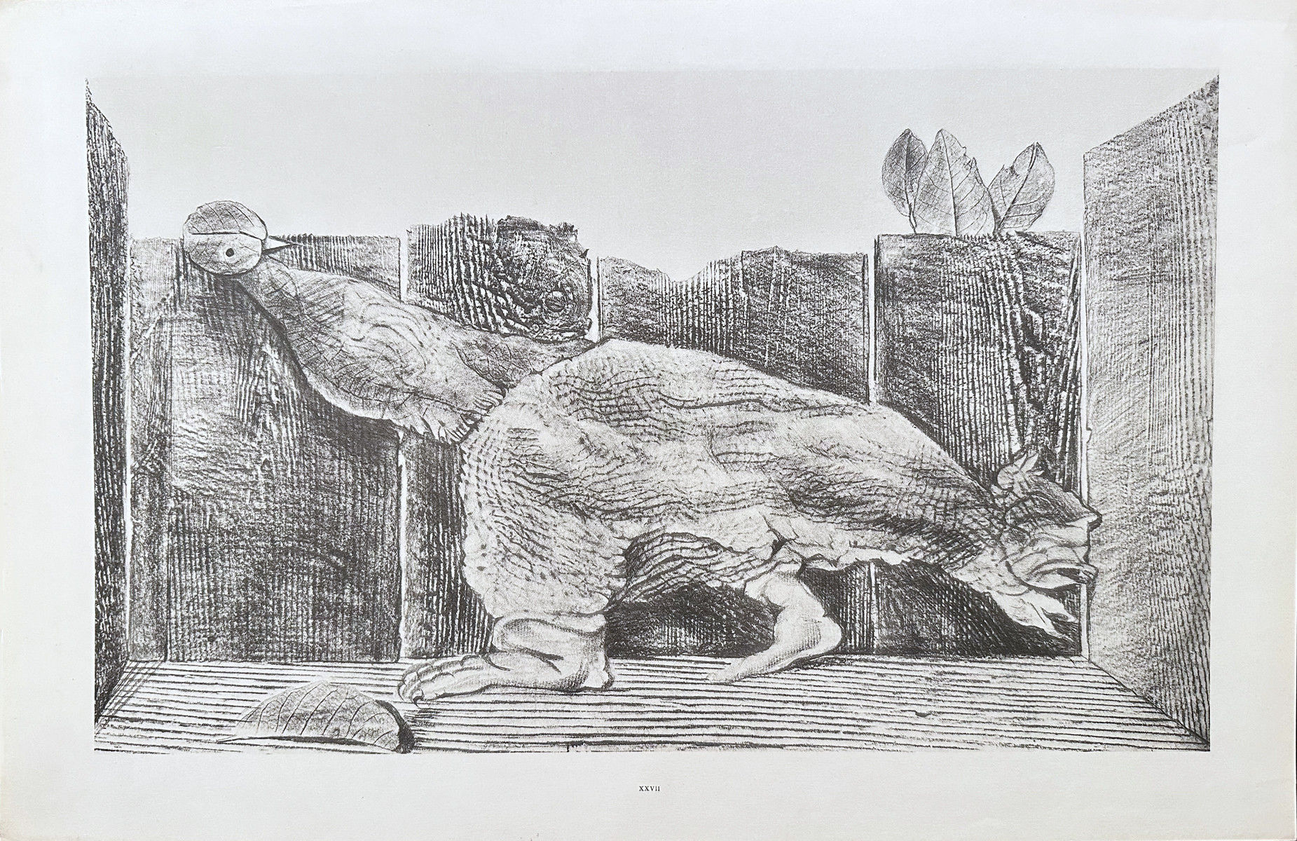 Histoire Naturelle. 1926 Max Ernst 34 collotypes after frottage