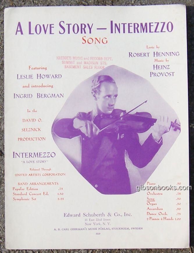 LOVE STORY-INTERMEZZO SONG