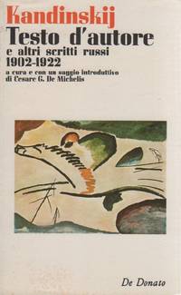 Testo d'autore e altri scritti russi 1902-1922