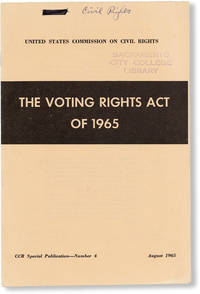 image of The Voting Rights Act of 1965