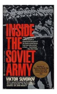 Inside the Soviet Army by Suvorov, Viktor