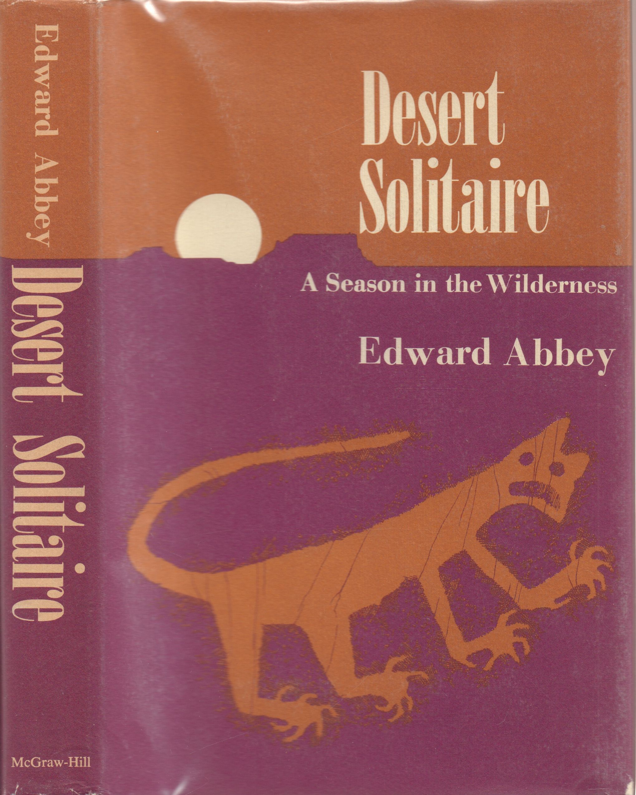 Desert Solitaire A Season in the Wilderness by Edward Abbey Signed