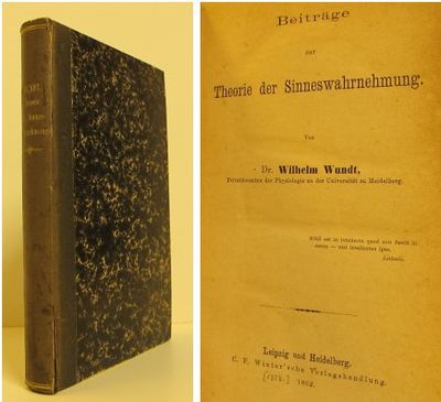 Beiträge zur Theorie der Sinneswahrnehmung.
