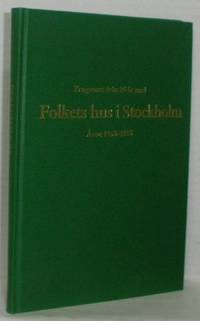 Fragment från 25 år med Folkets hus i Stockholm.…