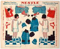 Poupées Nestlé" -- Uncut Advertising Paper Doll