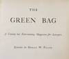 The green bag. A useless but entertaining magazine for lawyers