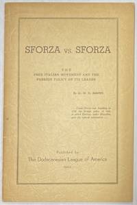 Sforza vs. Sforza; the Free Italian Movement and the foreign policy of its leader