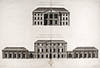 Elevation of the North Front of Kenwood, towards the Court... Elevation of the South Front of Kenwood, towards the Gardens