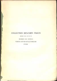 Vente 27 Juillet 1883 : Inventaire Des Autographes et Des Documents Historiques Composant La Collection De M. Benjamin Fillon. Séries XIII - XV. Hommes De Guerre, Vendée Contre-Révolutionnaire, Divers.