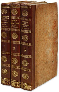 Traites de Legislation Civile et Penale, 3 Vols. 1802, First edition
