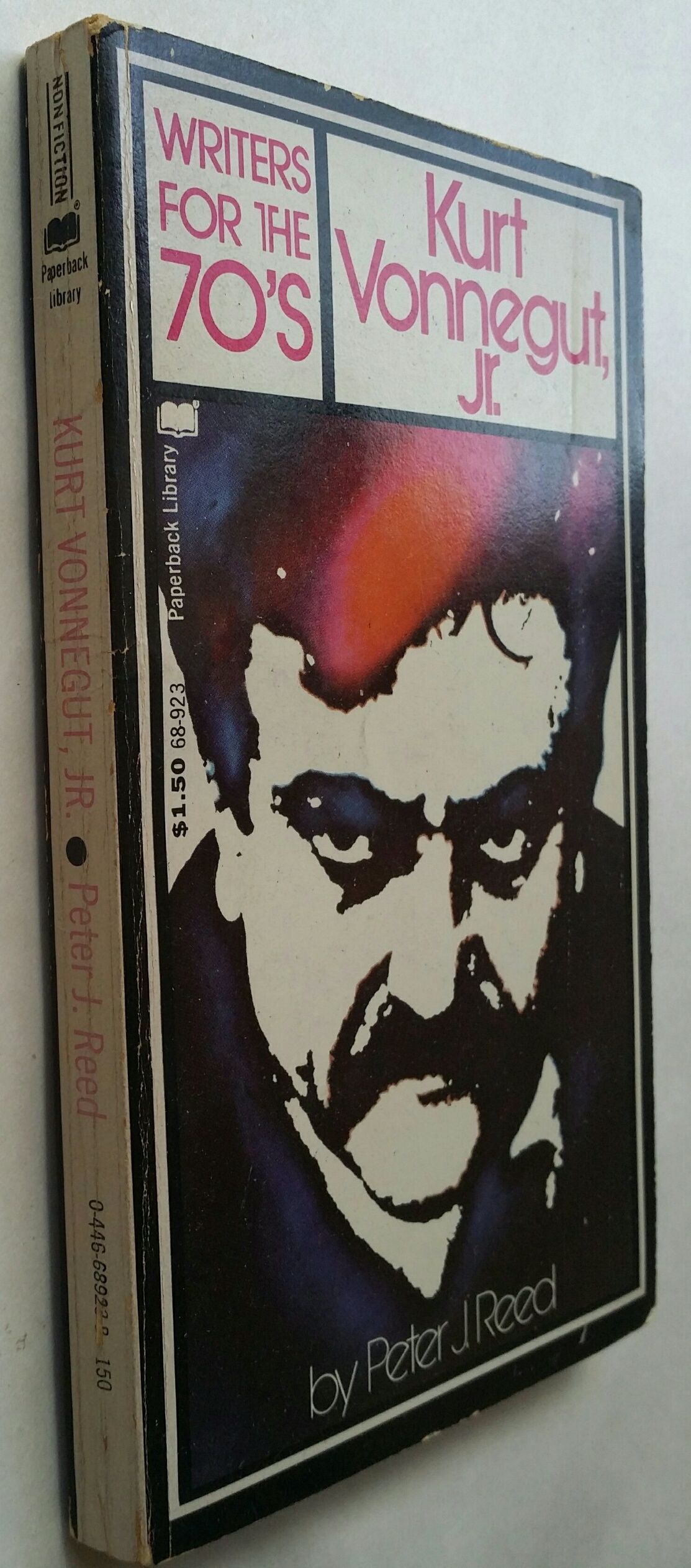 Kurt Vonnegut Jr writers for the 70s by Peter J. Reed Paperback
