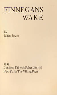 cover of Finnegans Wake.
