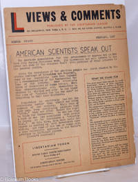image of Views & Comments. No. 20, February 1957