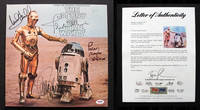 John Williams Signed Star Wars Vinyl w/ PSA Certification + Mark Hamill Signed + Carrie Fisher Signed + Peter Mayhew Signed by John Williams, Mark Hamill, Carrie Fisher, Peter Mayhew