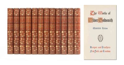 The Works of Oliver Goldsmith (in 12 vols.)