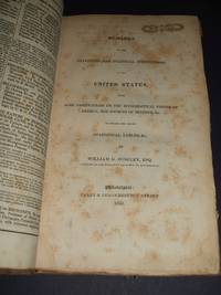 cover of Remarks on the Statistics and Political Institutions of the United States
