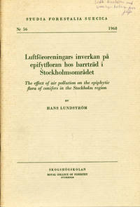 Luftföroreningars inverkan på epifytfloran hos…