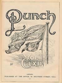 cover of Punch, Or the London Charivari. January - June 1922. Volume 162