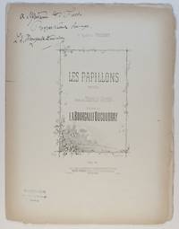 image of Light hearted song 'Les Papillons' ('The Butterflies'), (Louis Albert, 1840-1910, Breton Composer & Scholar)