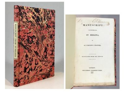 Manuscript transmitted from St. Helena, by an…