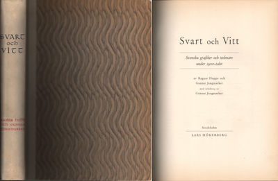 SVART OCH VITT. Svenska grafiker och tecknare…