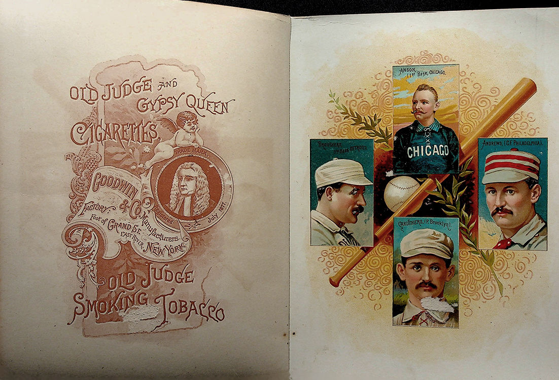 CHAMPIONS; (Lithograph album for Goodwin Old Judge and Gypsy Queen