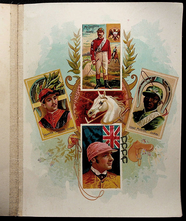CHAMPIONS; (Lithograph album for Goodwin Old Judge and Gypsy Queen