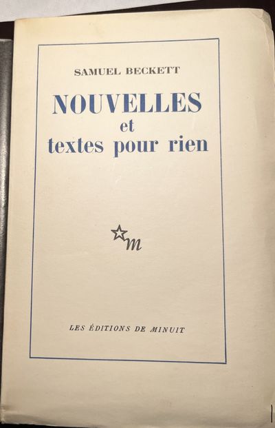 Nouvelles et Textes pour rien
