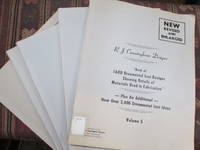 image of Book of 1600 Ornamental Iron Designs Showing Details of Materials Used in Fabrication. 5 Volume Set (Vols. I, II, III, IV, V). Revised and Expanded
