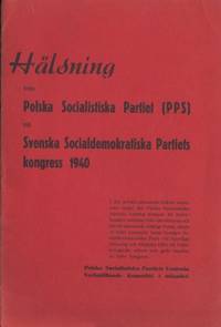Hälsning från polska socialistiska partiet (PPS)…