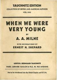 cover of WHEN WE WERE VERY YOUNG