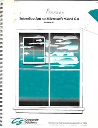 image of Introductory to Microsoft Word 6.0