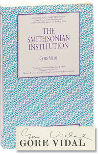 The Smithsonian Institution (Advance Uncorrected Proof, signed by the author)