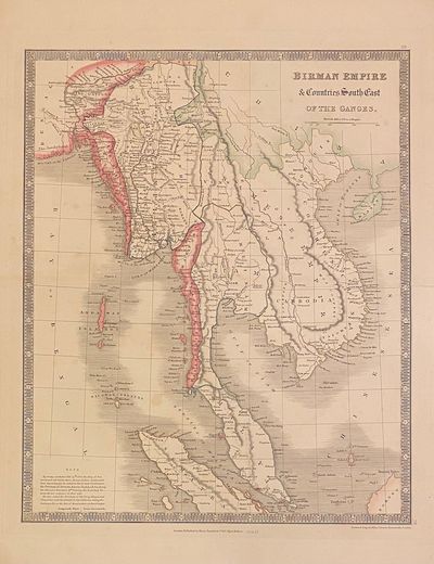 Birman Empire & Countries South East of the Ganges