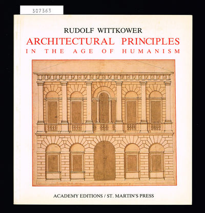 Architectural principles in the age of humanism.