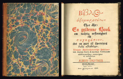 Biblos Oxymorotaton. Thet ähr: En gyldenne Book…