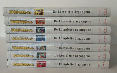 DONALD DUCK & CO.  De komplette årgangene