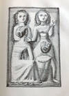 Liriche di Saffo: 12 lithographs in full page by Massimo Campigli.