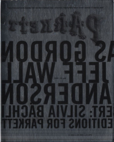 PARKETT NO. 49. KUNSTZEITSCHRIFT / ART MAGAZINE.