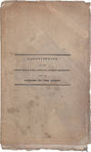 Constitution of the New–England Anti–Slavery Society