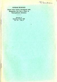 Plants from Turkey Introduced with Manganese Ore…
