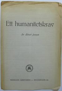 Ett humanitetskrav.